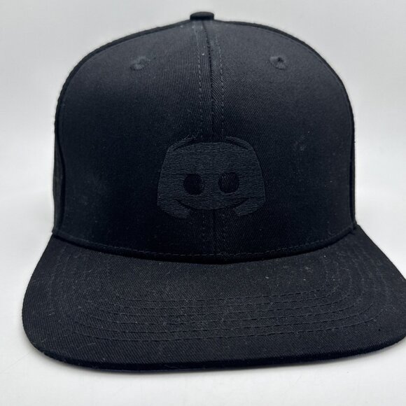 DISCORD Hat Cap SnapBack Adjustable Black OSFM NWT. GR58 - Picture 1 of 6
